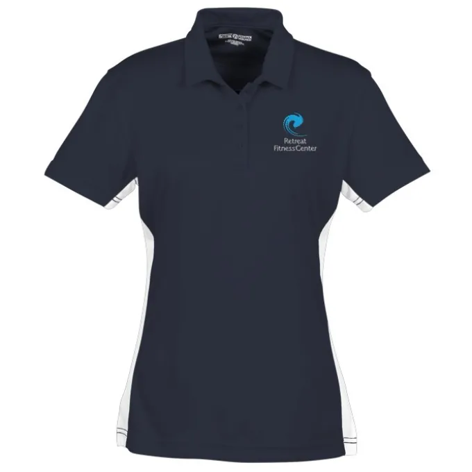 Side Swipe Colorblock Performance Polo - Ladies'