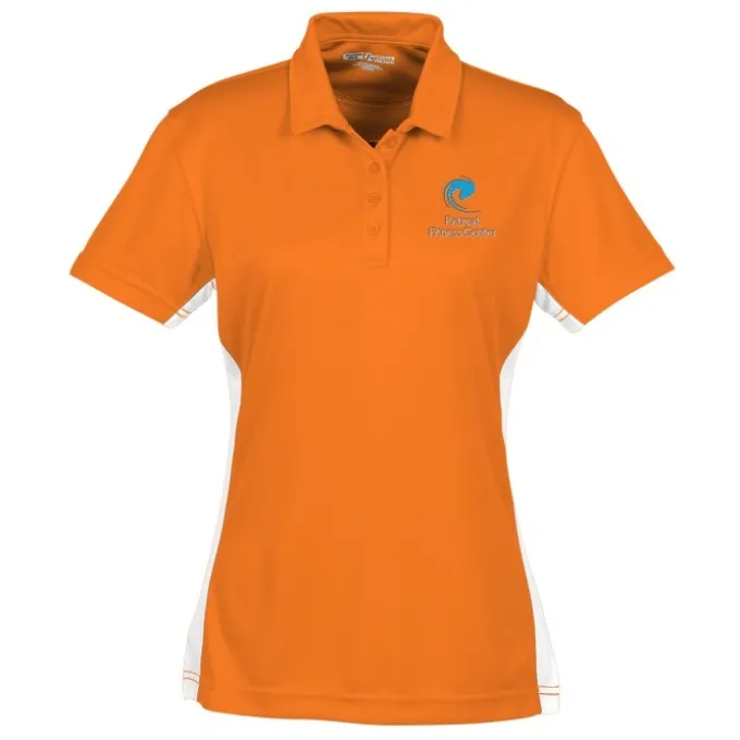 Side Swipe Colorblock Performance Polo - Ladies'