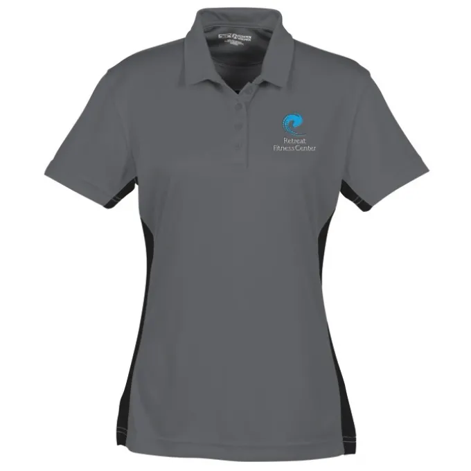 Side Swipe Colorblock Performance Polo - Ladies'