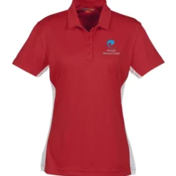 Side Swipe Colorblock Performance Polo - Ladies' - 24 hr