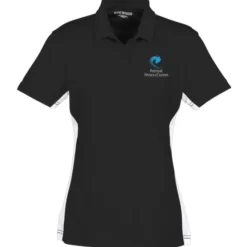 Side Swipe Colorblock Performance Polo - Ladies' - 24 hr