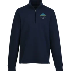 Signature Double Pique 1/4-Zip Pullover - Men's