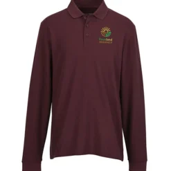 Signature Pique Long Sleeve Polo - Men's