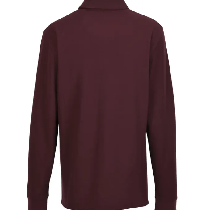 Signature Pique Long Sleeve Polo - Men's