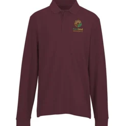 Signature Pique Long Sleeve Polo - Men's