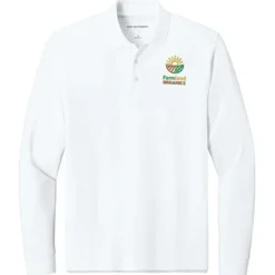 Signature Pique Long Sleeve Polo - Men's