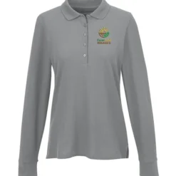 Signature Pique Long Sleeve Polo - Ladies'