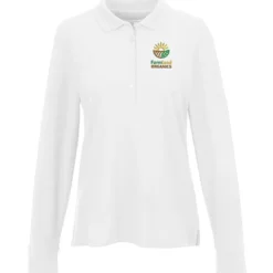 Signature Pique Long Sleeve Polo - Ladies'