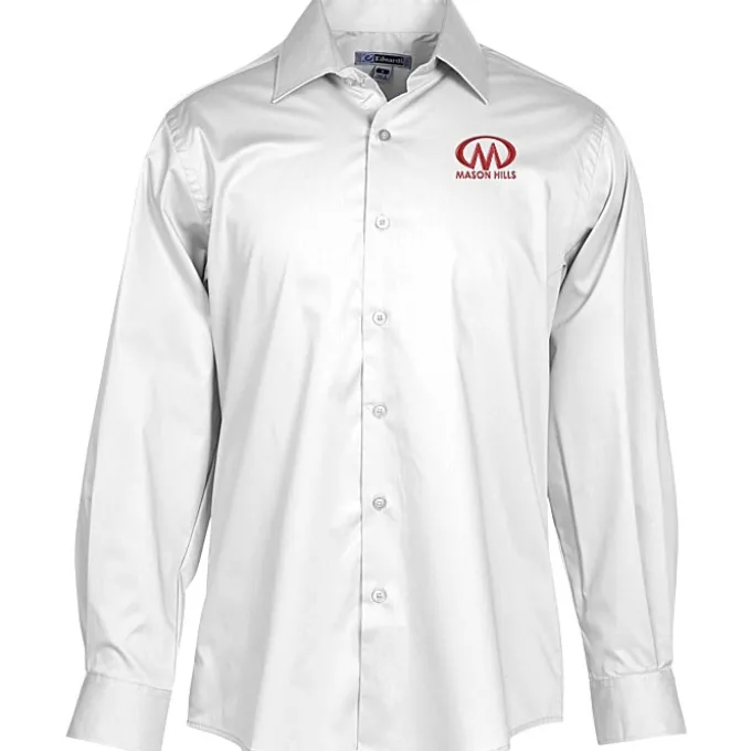 Signature Spread Collar Dress Shirt - Men's