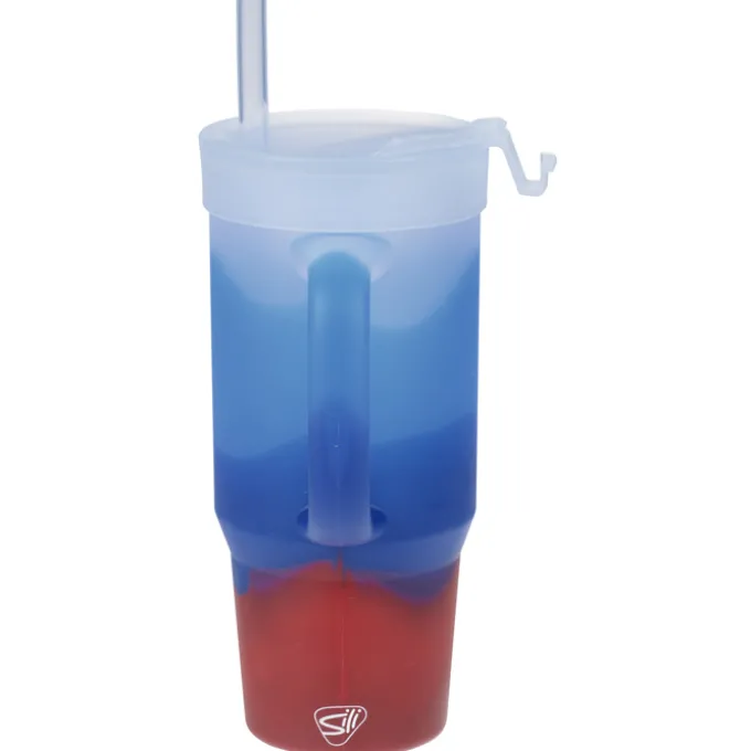 Silipint Tumbler with Straw - 32 oz - Multicolor