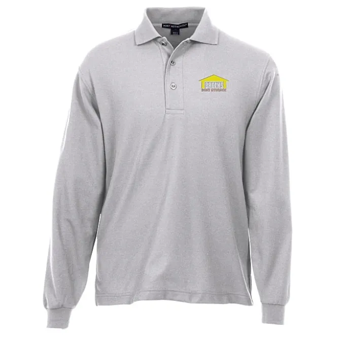 Silk Touch Long Sleeve Sport Shirt - Men's