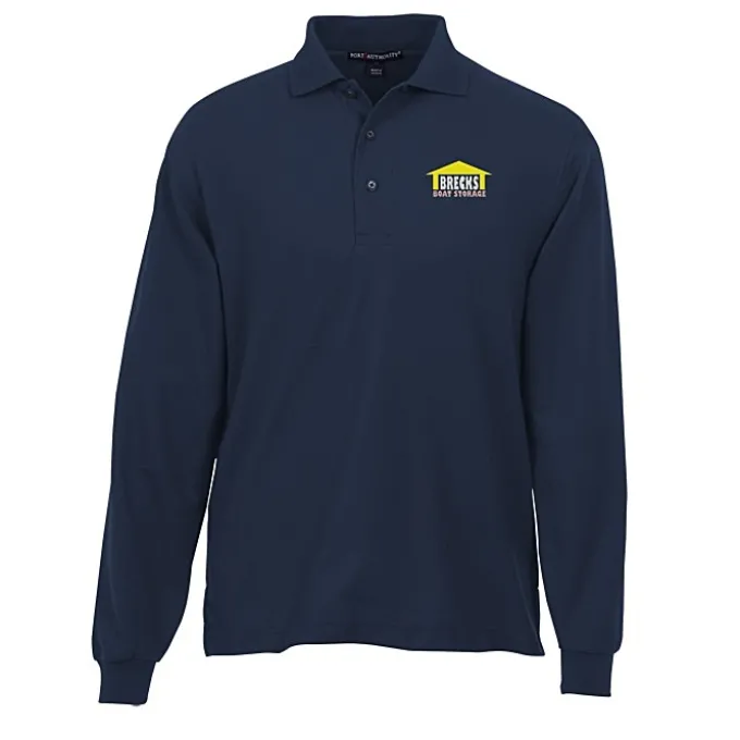 Silk Touch Long Sleeve Sport Shirt - Men's