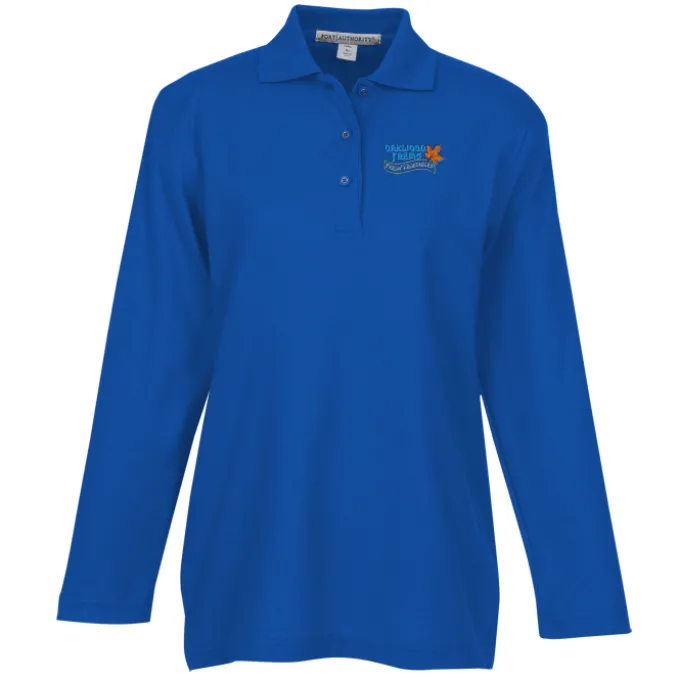 Silk Touch Long Sleeve Sport Shirt - Ladies'