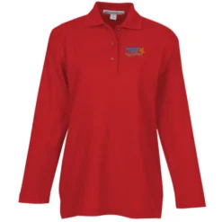 Silk Touch Long Sleeve Sport Shirt - Ladies'