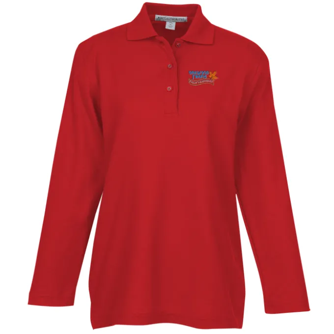 Silk Touch Long Sleeve Sport Shirt - Ladies'
