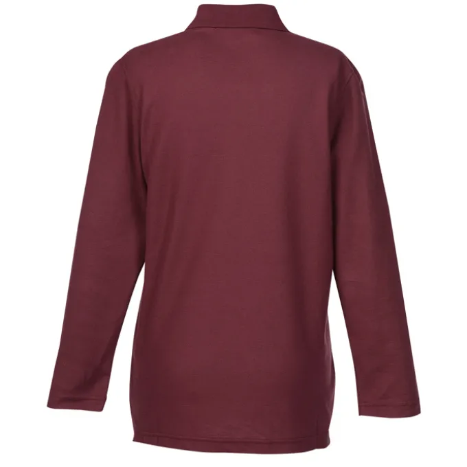 Silk Touch Long Sleeve Sport Shirt - Ladies'