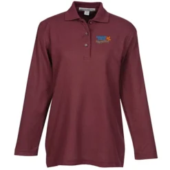 Silk Touch Long Sleeve Sport Shirt - Ladies'