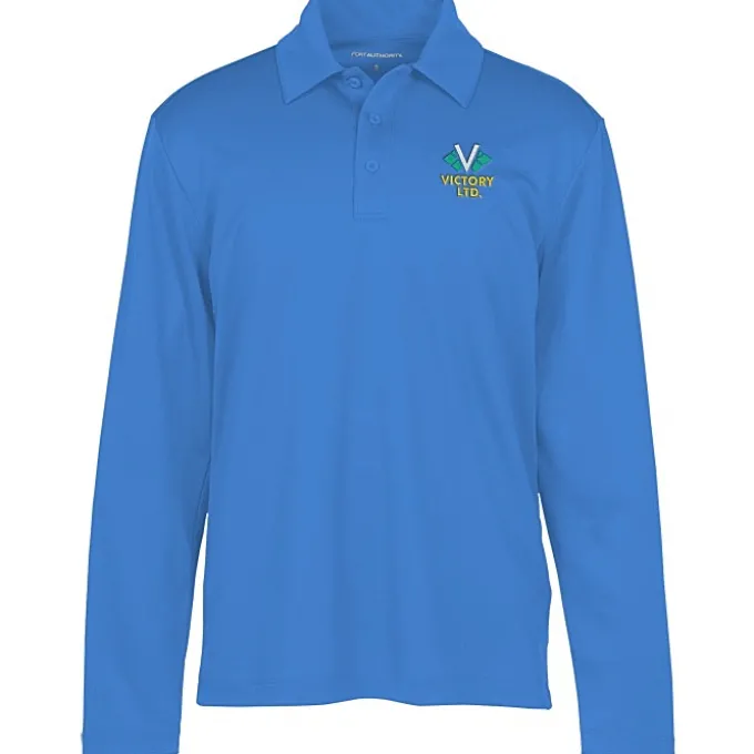 Silk Touch Performance LS Sport Polo - Men's