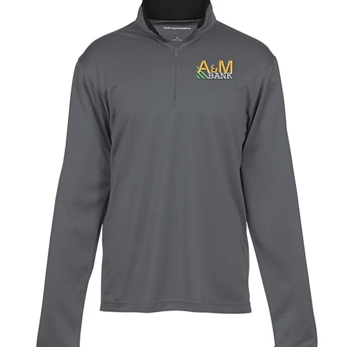 Silk Touch Performance 1/4-Zip Pullover - Men's - Embroidered
