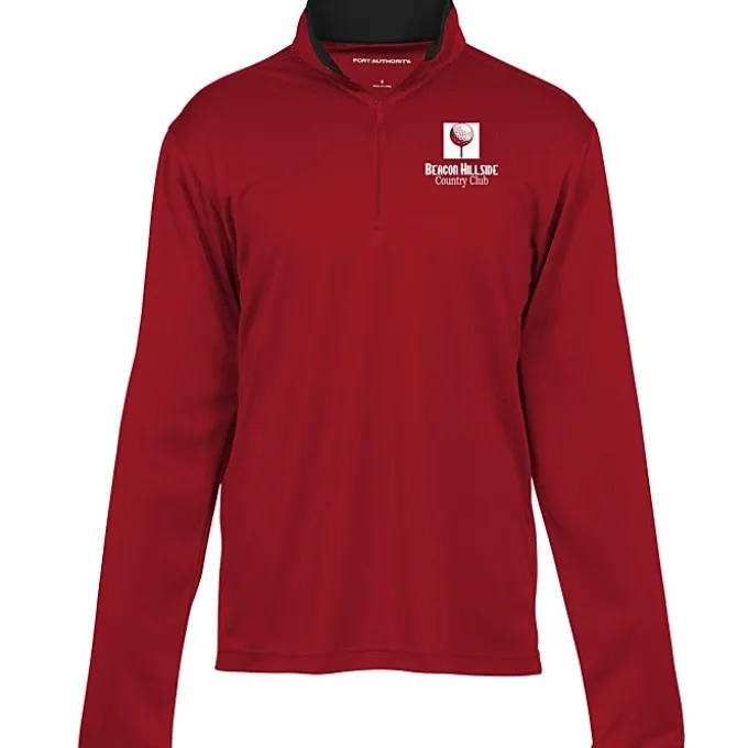 Silk Touch Performance 1/4-Zip Pullover - Men's - Screen