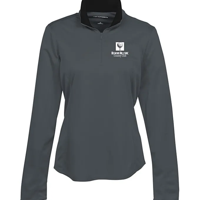 Silk Touch Performance 1/4-Zip Pullover - Ladies' - Screen