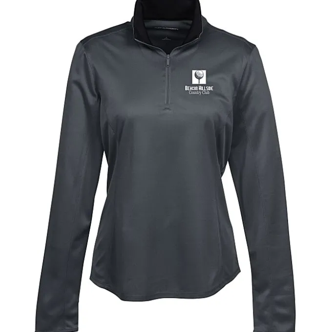 Silk Touch Performance 1/4-Zip Pullover - Ladies' - Screen