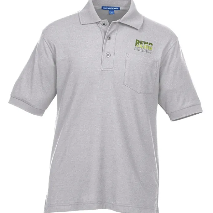 Silk Touch Pique Shirt with Pocket