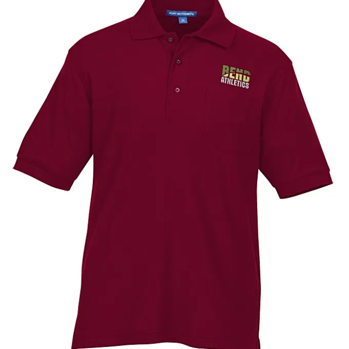 Silk Touch Pique Shirt with Pocket
