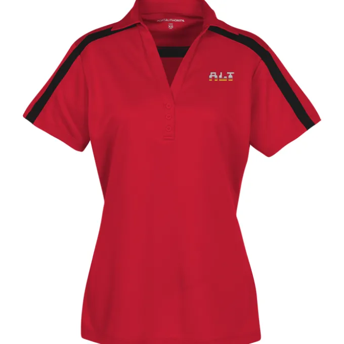 Silk Touch Sport Colorblock Polo - Ladies'
