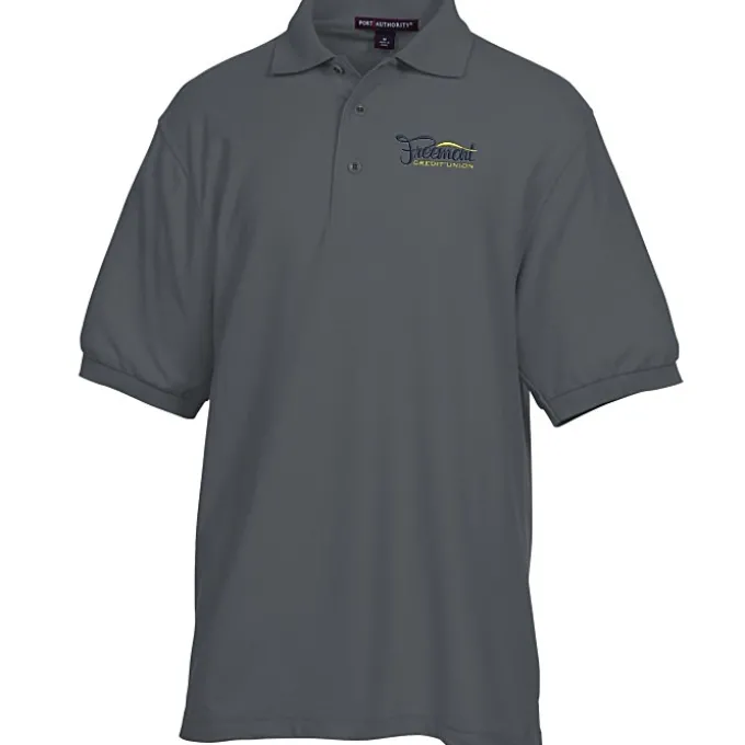 Silk Touch Sport Shirt - Men's - Embroidered