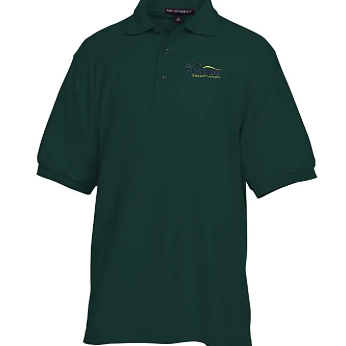 Silk Touch Sport Shirt - Men's - Embroidered