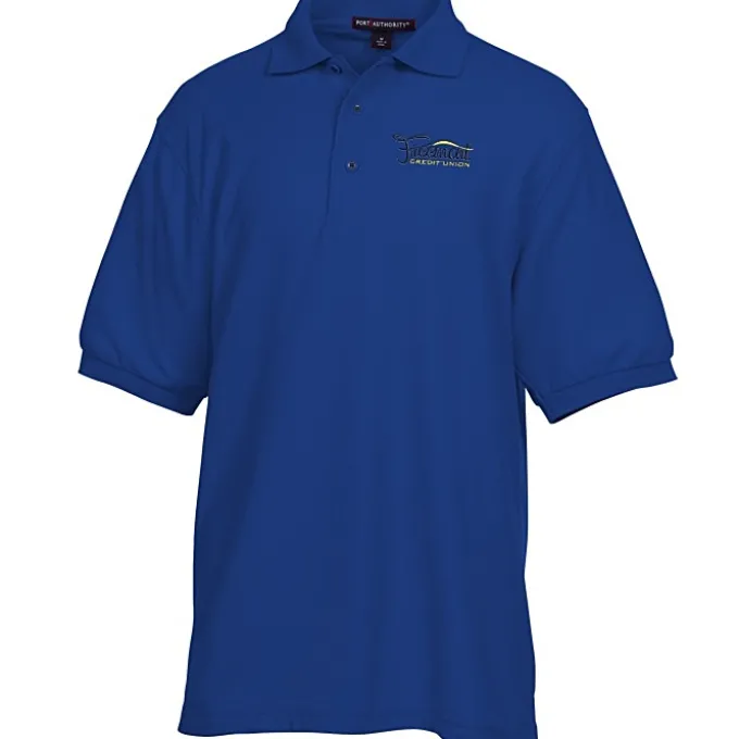 Silk Touch Sport Shirt - Men's - Embroidered