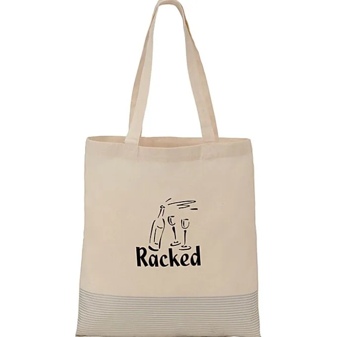 Silver Line Cotton Convention Tote