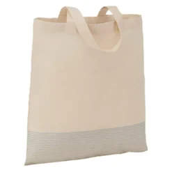 Silver Line Cotton Convention Tote
