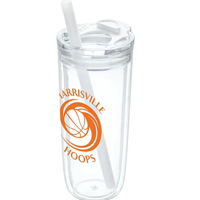 Simone Acrylic Tumbler with Straw - 16 oz.