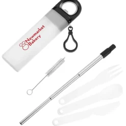 Sip and Snack Reusable Set