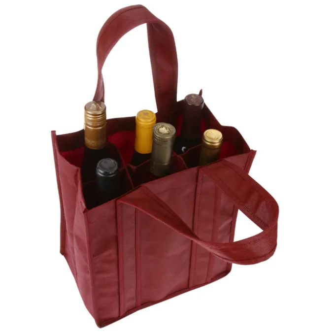 Six Bottle Wine Tote