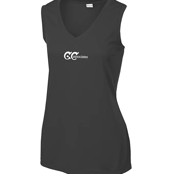 Sleeveless Contender V-Neck Tank - Ladies' - Screen