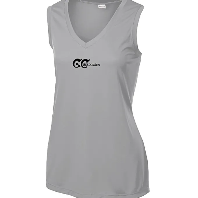 Sleeveless Contender V-Neck Tank - Ladies' - Screen