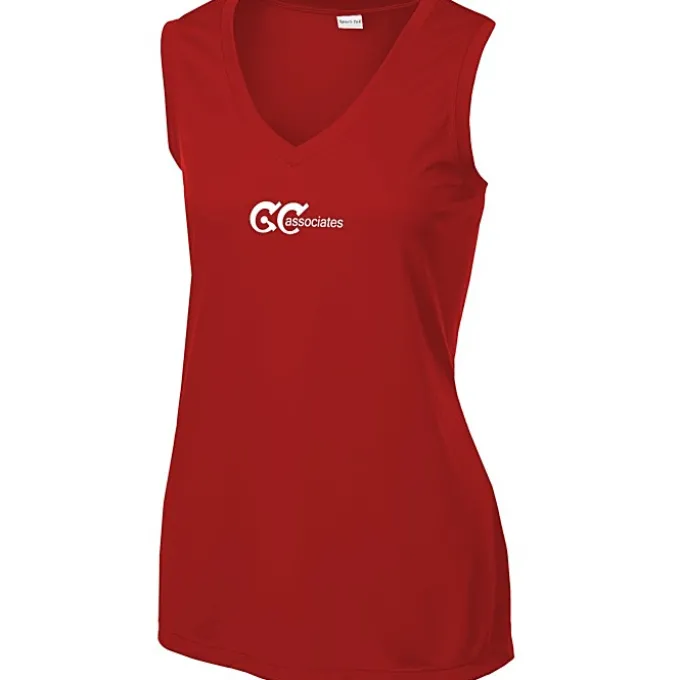 Sleeveless Contender V-Neck Tank - Ladies' - Screen