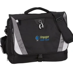 Slope Laptop Messenger Bag - Embroidered
