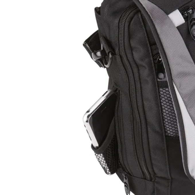 Slope Laptop Messenger Bag - Embroidered