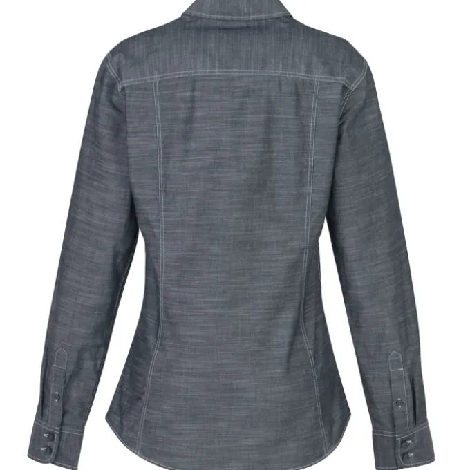 Slub Chambray Double Pocket Shirt - Ladies'