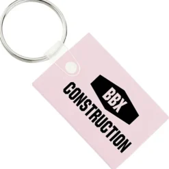 Small Rectangle Soft Keychain - Opaque