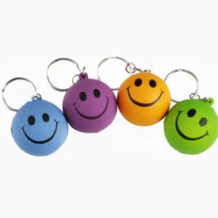 Smiley Face Mood Stress Keychain