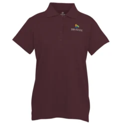 Smooth Touch Blended Pique Polo - Ladies'