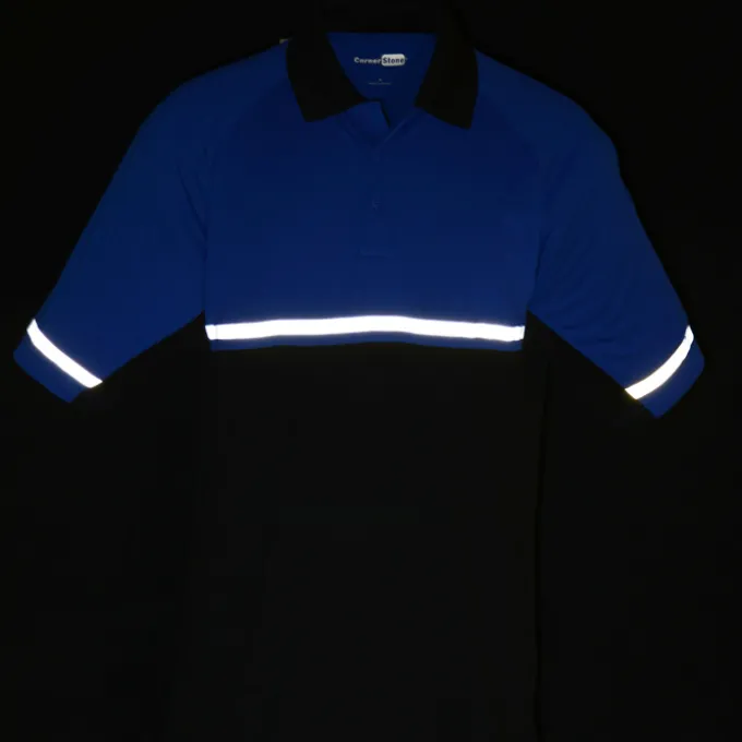 Snag Proof Reflective Stripe Polo