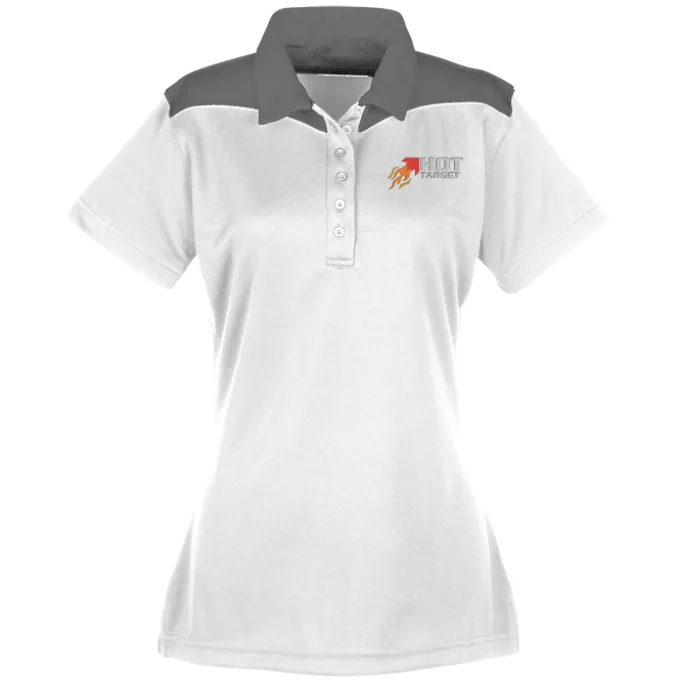 Snag Resistant Contrasting Performance Polo - Ladies'