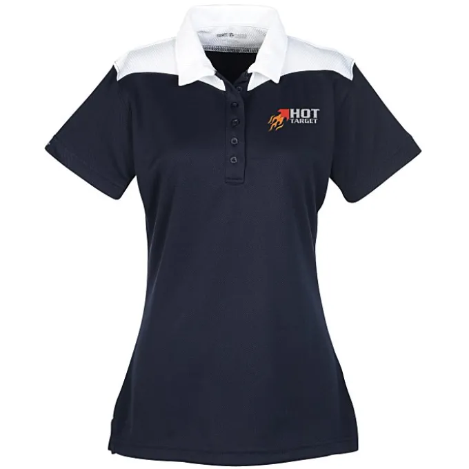 Snag Resistant Contrasting Performance Polo - Ladies'