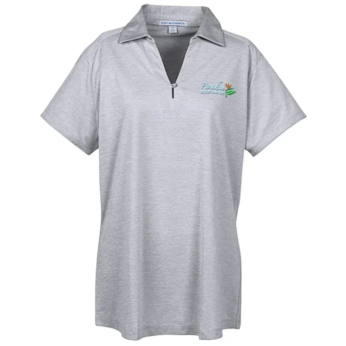 Snag Resistant Digital Heather Polo - Ladies'